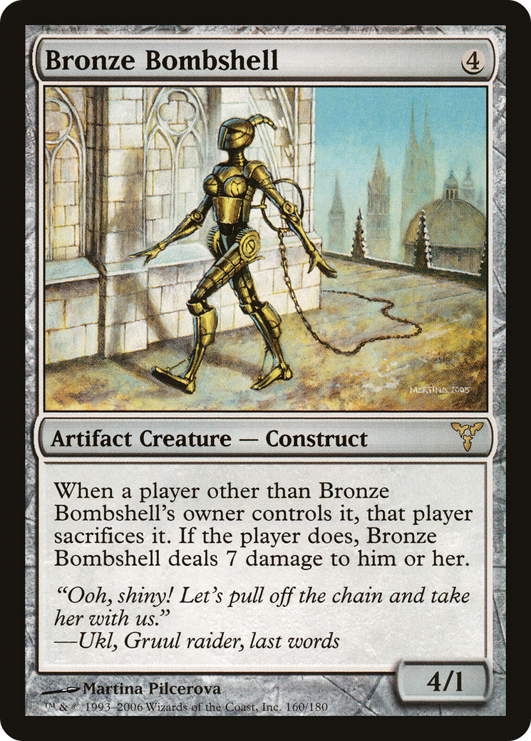 Bronze Bombshell (160) Foil - Dissension