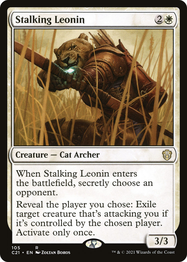 Stalking Leonin (105) - Commander 2021