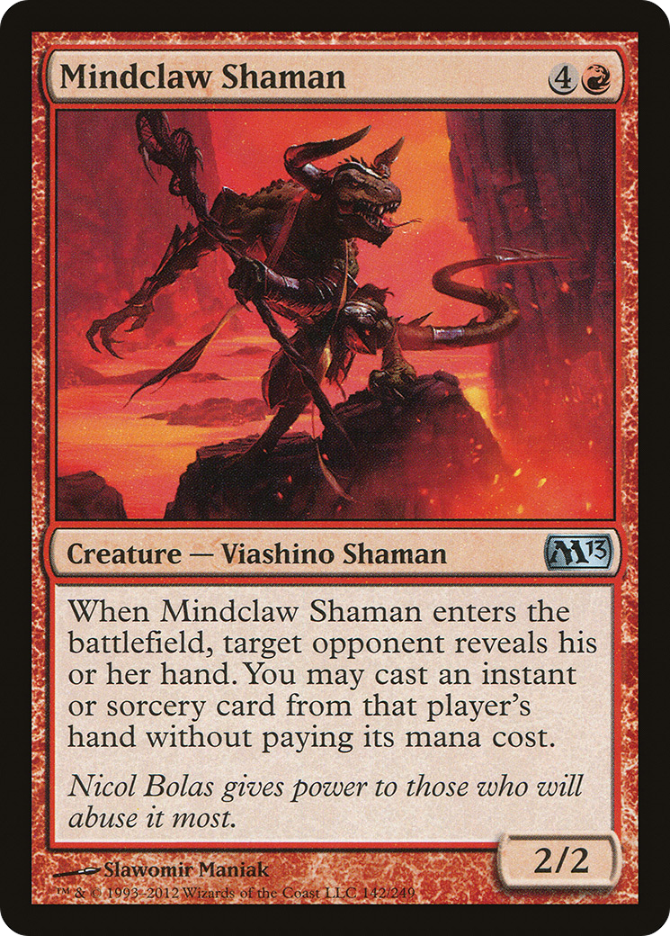 Mindclaw Shaman [Magic 2013] | Silver Goblin