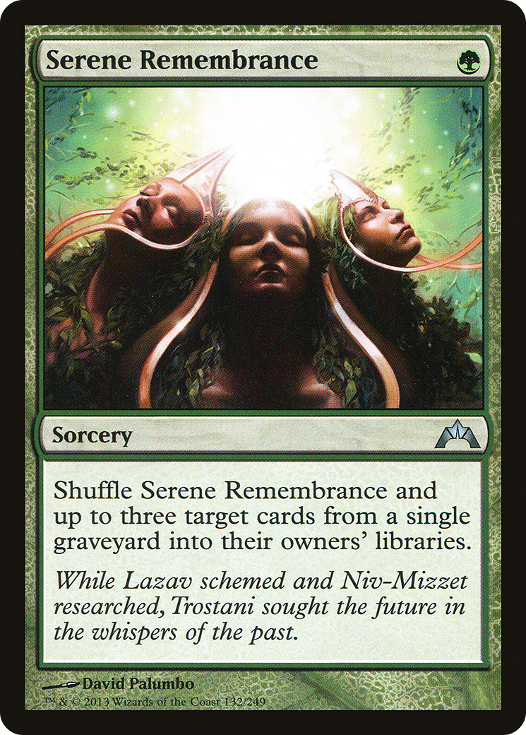 Serene Remembrance (132) Foil - Gatecrash