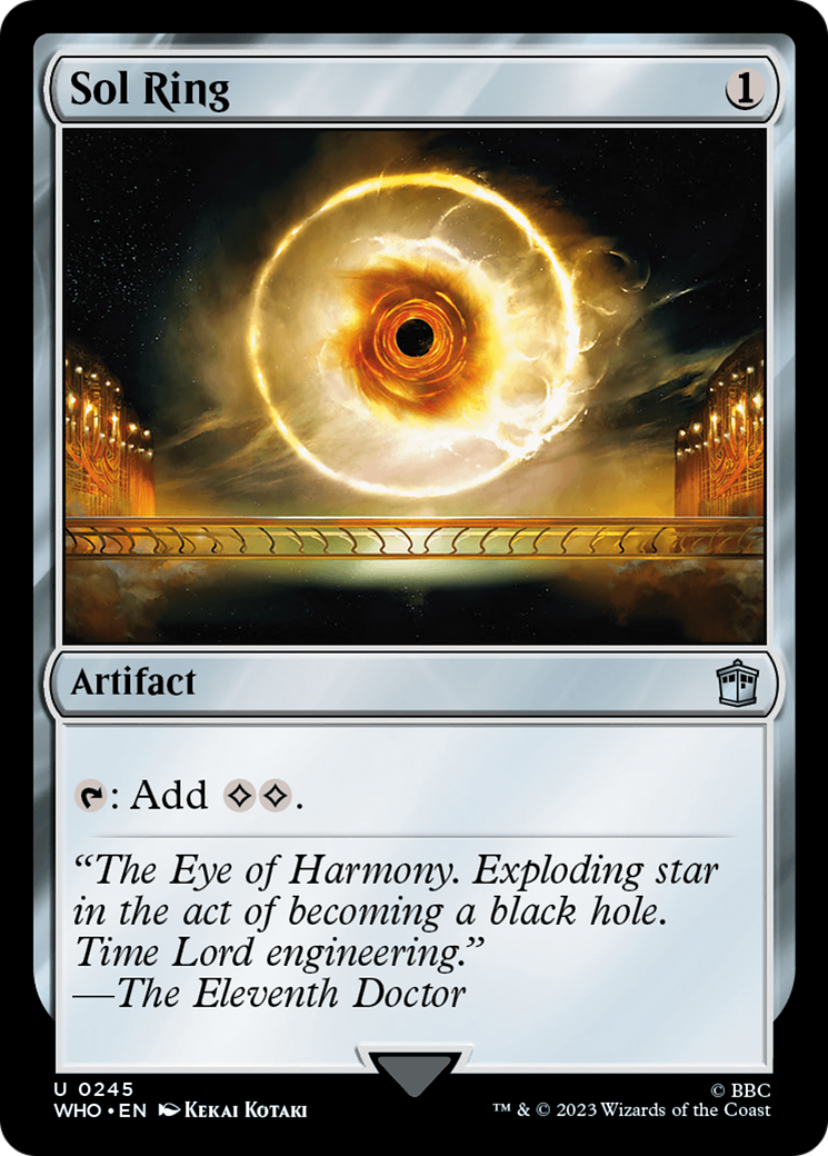 Sol Ring [Doctor Who] Foil