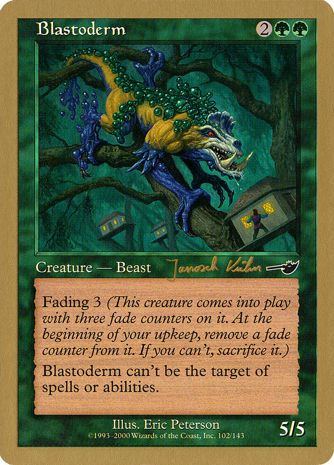 Blastoderm (Janosch Kuhn) [World Championship Decks 2000] | Silver Goblin