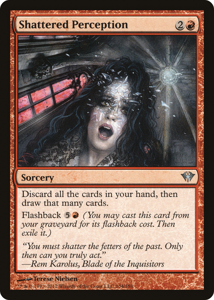 Shattered Perception (104) Foil - Dark Ascension