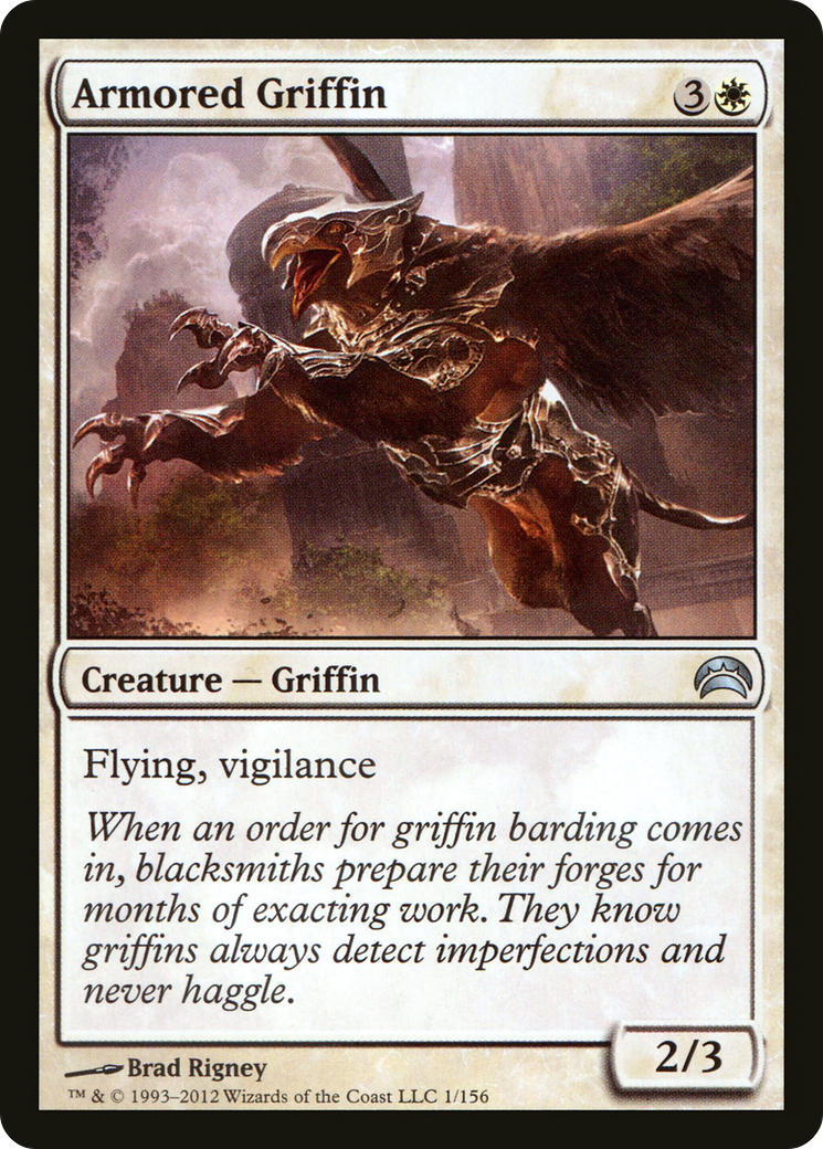 Armored Griffin (001) - Planechase 2012