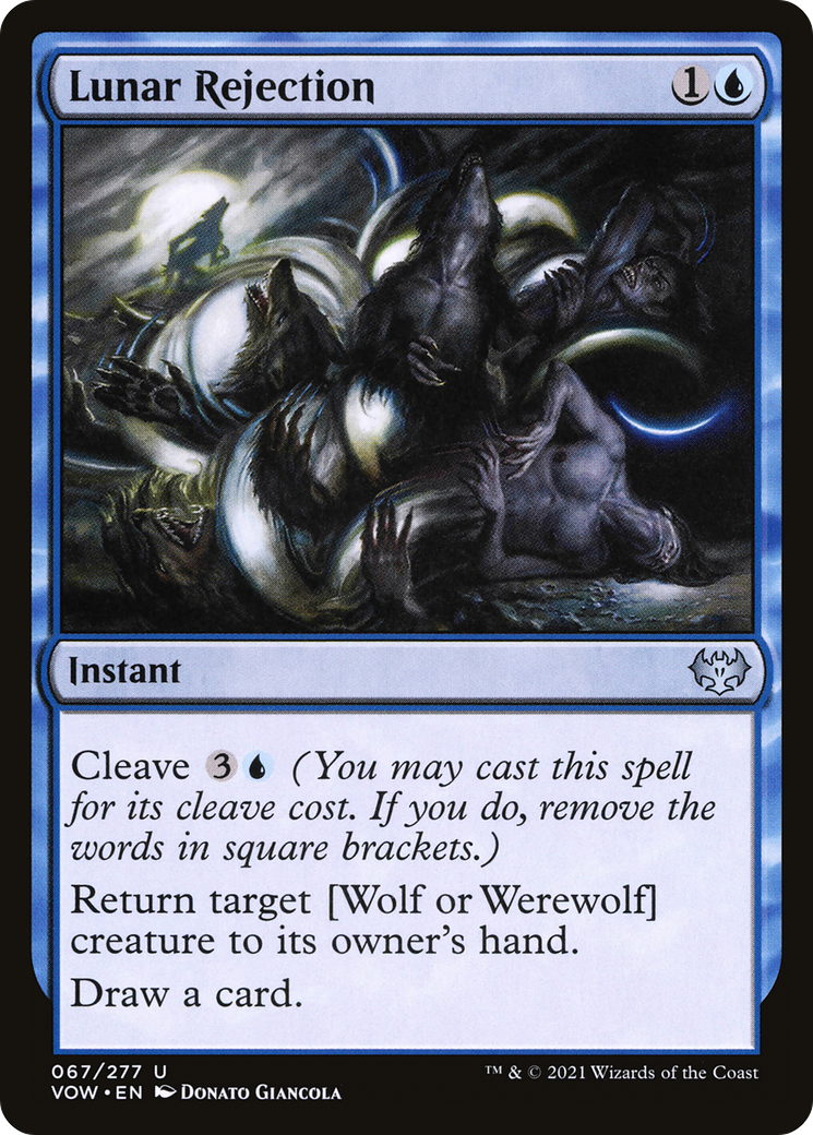 Lunar Rejection (067) Foil - Innistrad: Crimson Vow