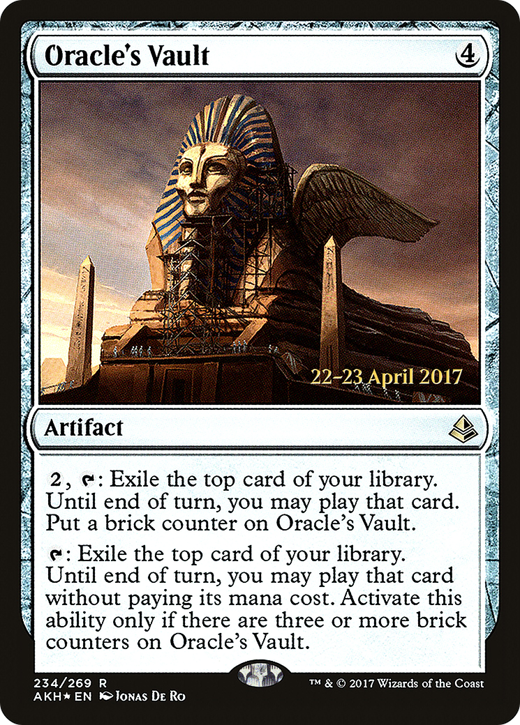 Oracle's Vault (234) Foil - Amonkhet Promos