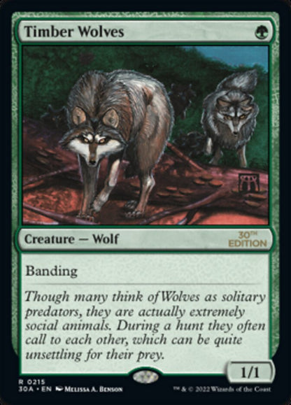 Timber Wolves (215) - 30th Anniversary Edition