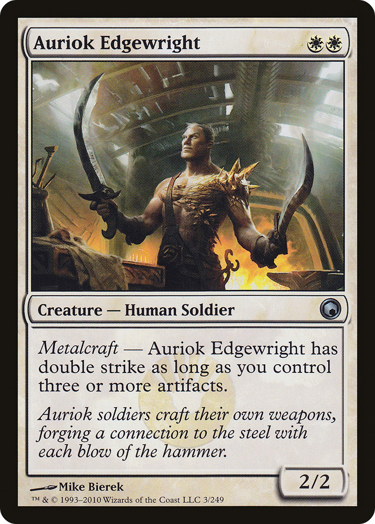 Auriok Edgewright (003) - Scars of Mirrodin