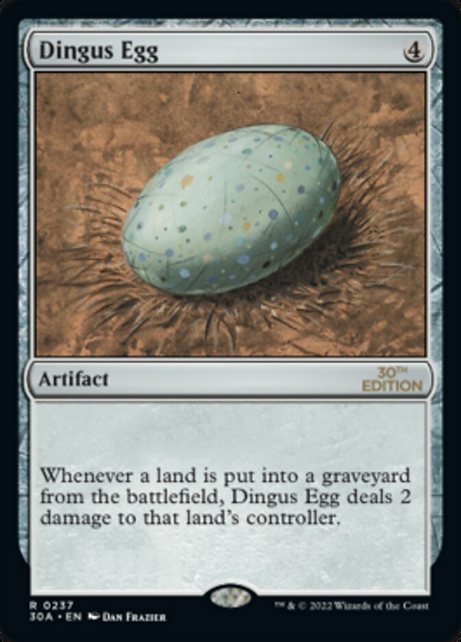 Dingus Egg [30th Anniversary Edition] | Silver Goblin