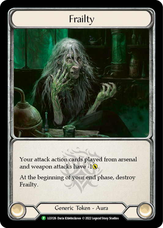 Bloodrot Pox // Frailty - LGS125 (LGS125) Cold Foil - Flesh and Blood: Promo Cards