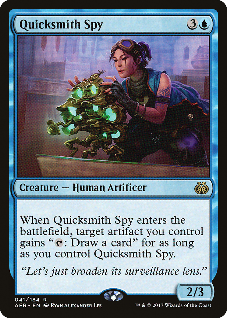 Quicksmith Spy (041) Foil - Aether Revolt