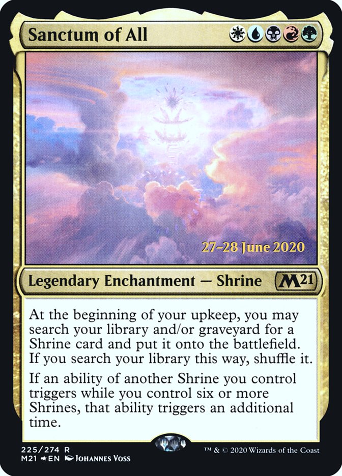 Sanctum of All [Core Set 2021 Prerelease Promos] | Silver Goblin