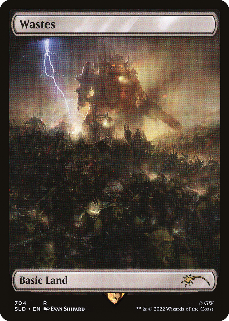 Wastes – Full Art (704) Foil - Secret Lair Drop