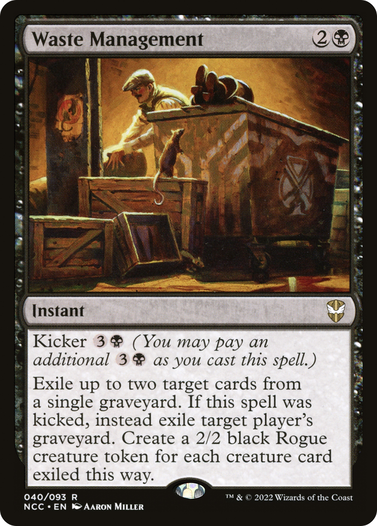 Waste Management (040) - New Capenna Commander