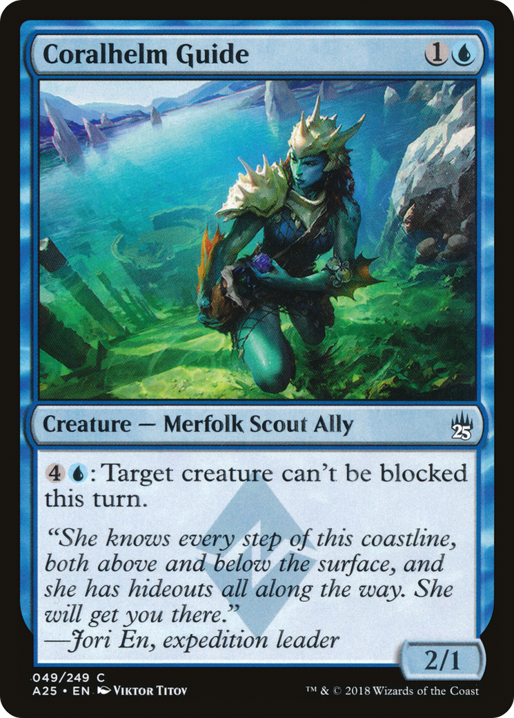 Coralhelm Guide (049) Foil - Masters 25