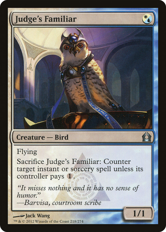 Judge's Familiar (218) - Return to Ravnica