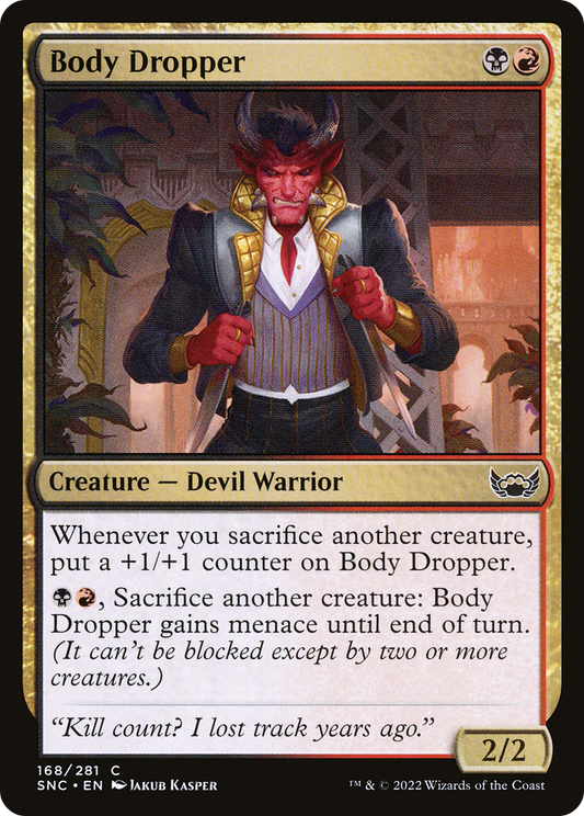 Body Dropper (168) Foil - Streets of New Capenna