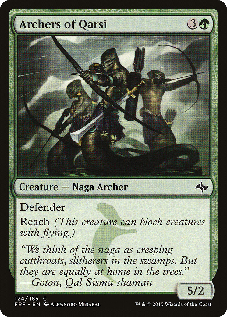 Archers of Qarsi (124) - Fate Reforged