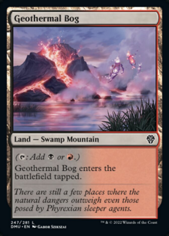 Geothermal Bog [Dominaria United] | Silver Goblin