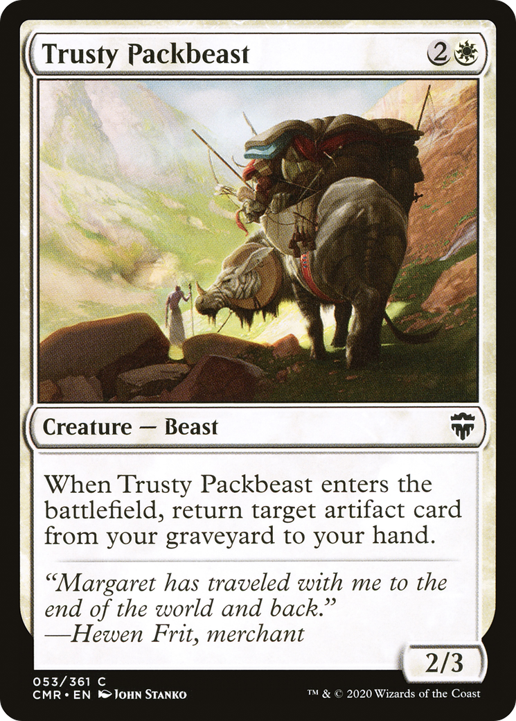 Trusty Packbeast (053) - Commander Legends