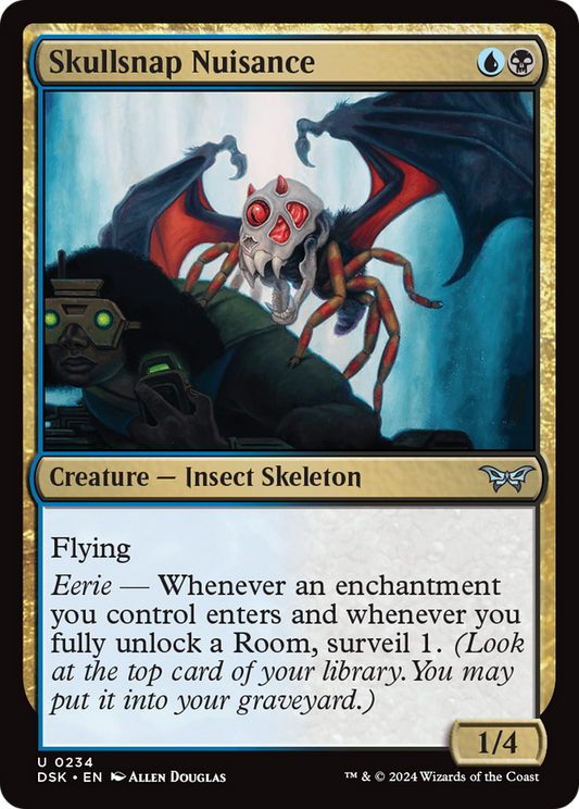 Skullsnap Nuisance [Duskmourn: House of Horror] Foil