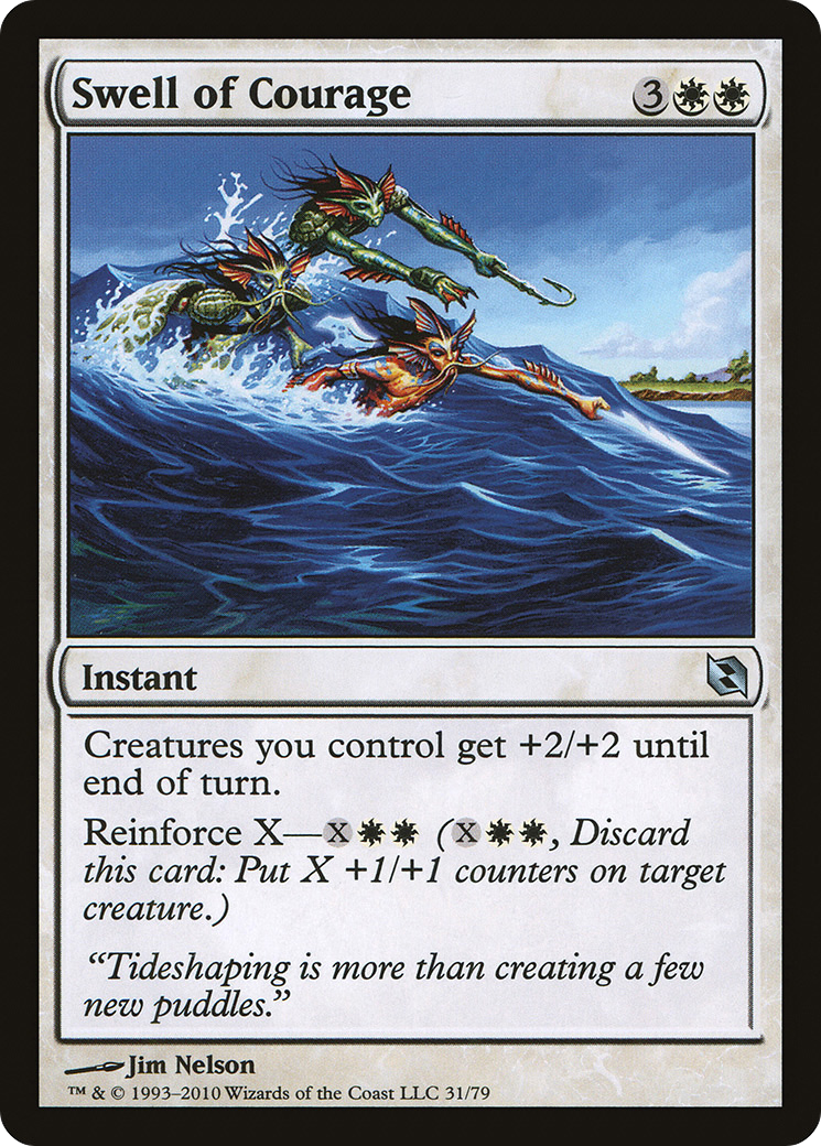 Swell of Courage (031) - Duel Decks: Elspeth vs. Tezzeret
