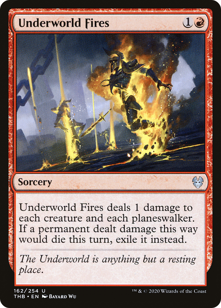 Underworld Fires (162) Foil - Theros Beyond Death