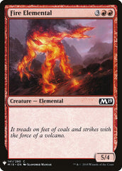 Fire Elemental [Mystery Booster] | Silver Goblin