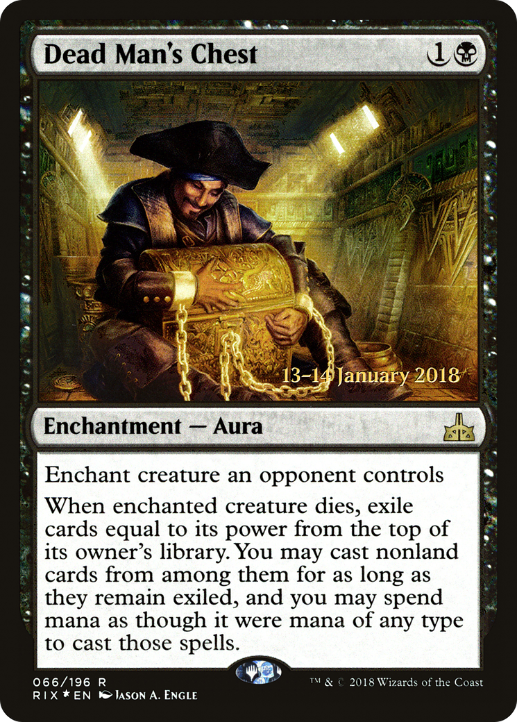 Dead Man's Chest (066) Foil - Rivals of Ixalan Promos