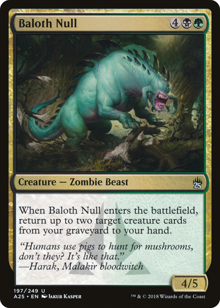 Baloth Null (197) - Masters 25