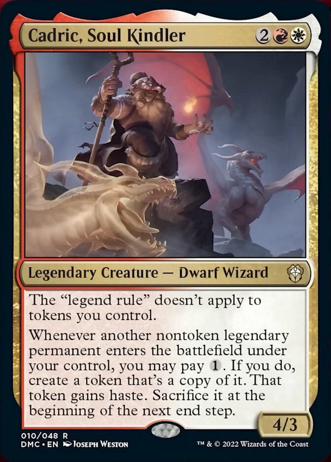 Cadric, Soul Kindler [Dominaria United Commander] | Silver Goblin