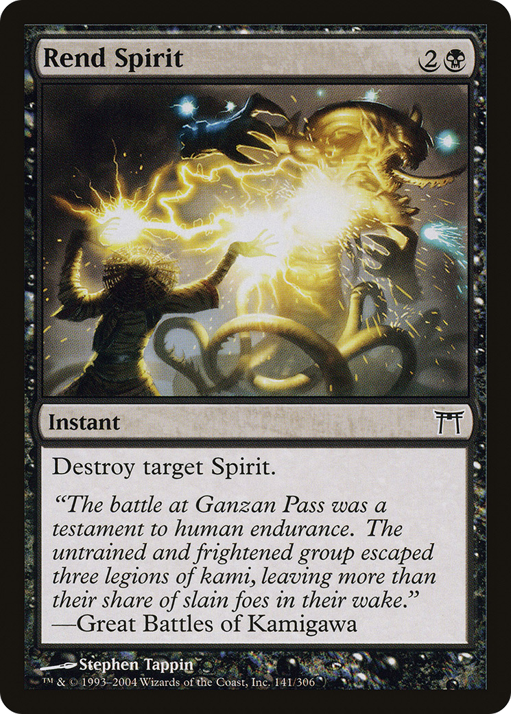 Rend Spirit (141) Foil - Champions of Kamigawa