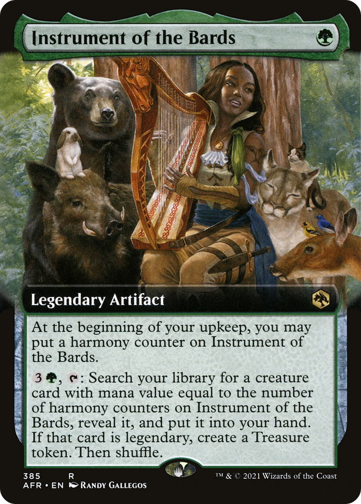 Instrument of the Bards (Extended Art) (385) - Adventures in the Forgotten Realms