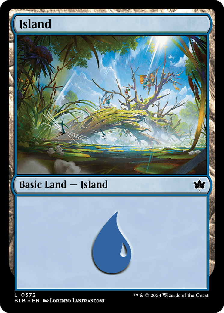 Island (0372) [Bloomburrow] Foil