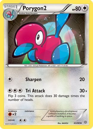 Porygon2 (65/98) [XY: Ancient Origins] Reverse Holofoil