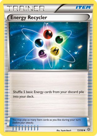 Energy Recycler (72) - XY  Ancient Origins