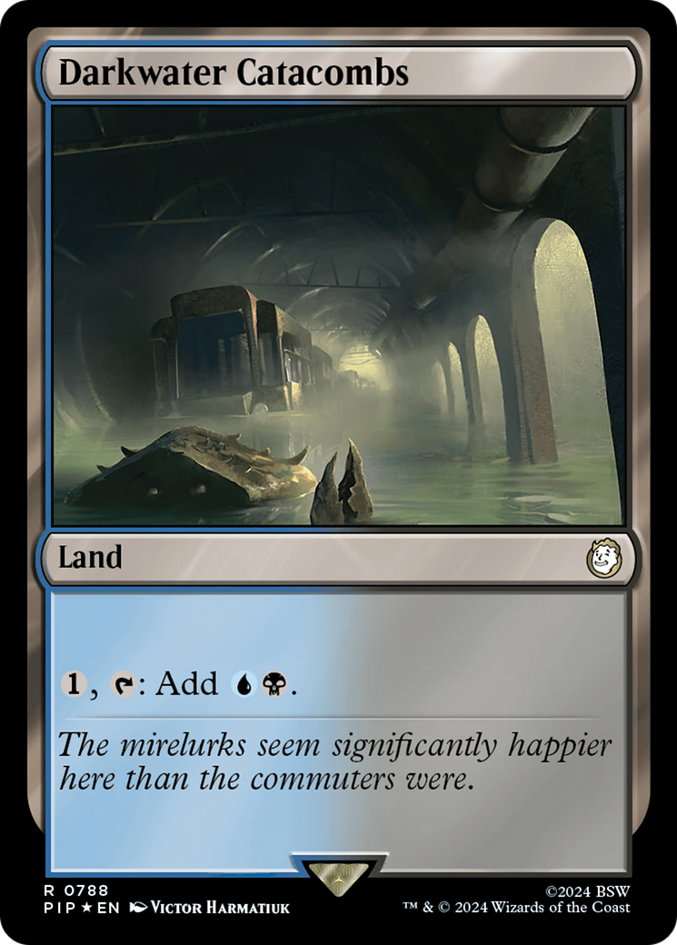 Darkwater Catacombs (Surge Foil) (788) Foil - Fallout
