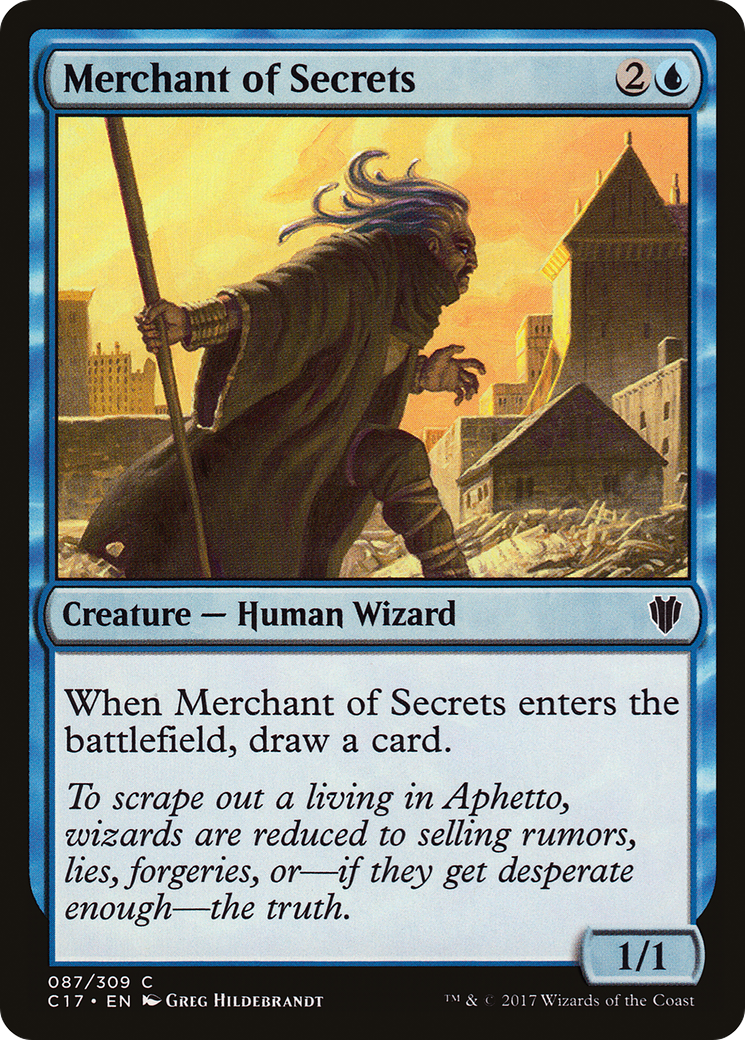 Merchant of Secrets (087) - Commander 2017