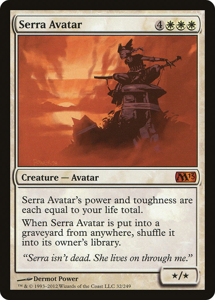 Serra Avatar (032) Foil - Magic 2013