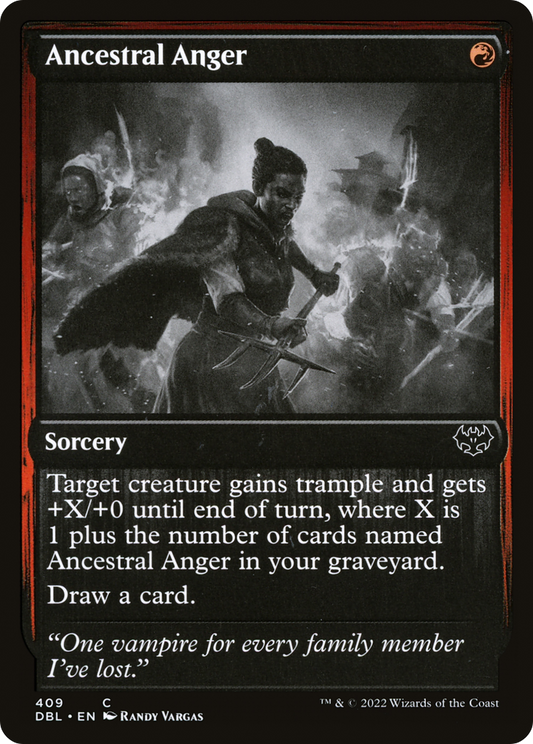 Ancestral Anger (409) Foil - Innistrad: Double Feature