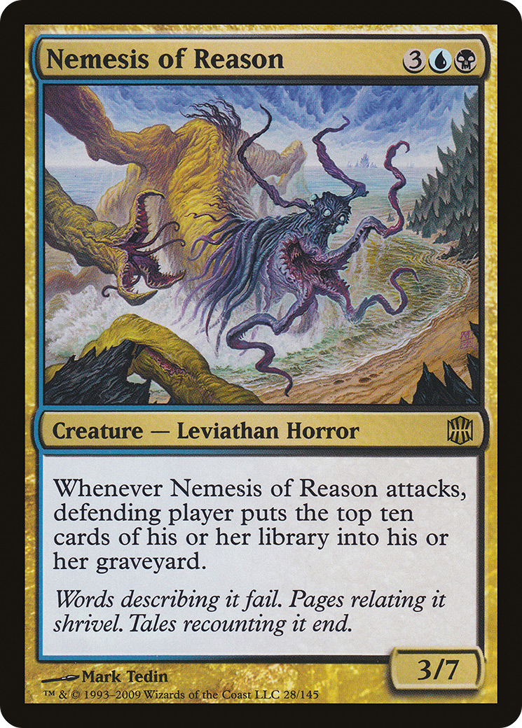 Nemesis of Reason (028) Foil - Alara Reborn