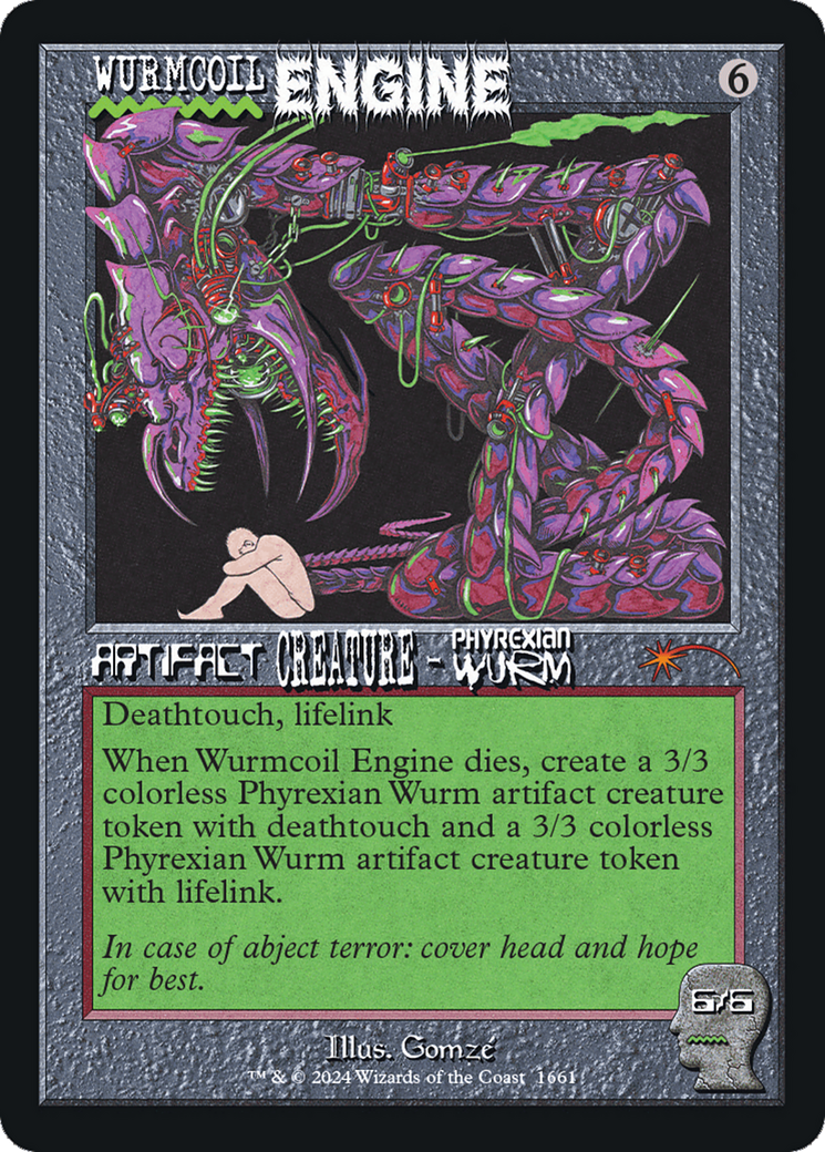 Wurmcoil Engine (Rainbow Foil) (1661) Foil - Secret Lair Drop Series