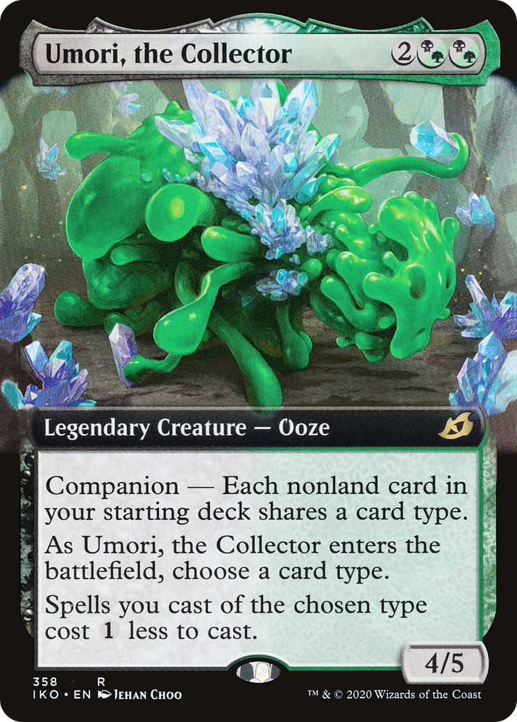 Umori, the Collector (Extended Art) (358) Foil - Ikoria: Lair of Behemoths