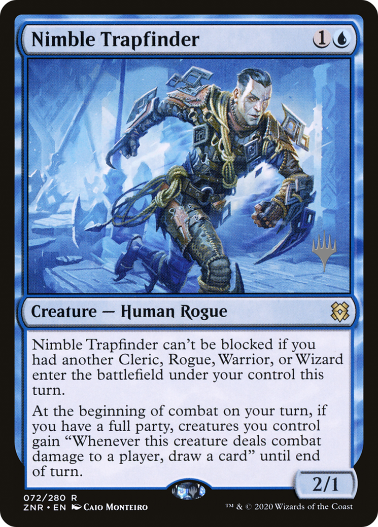 Nimble Trapfinder (072) - Zendikar Rising Promos