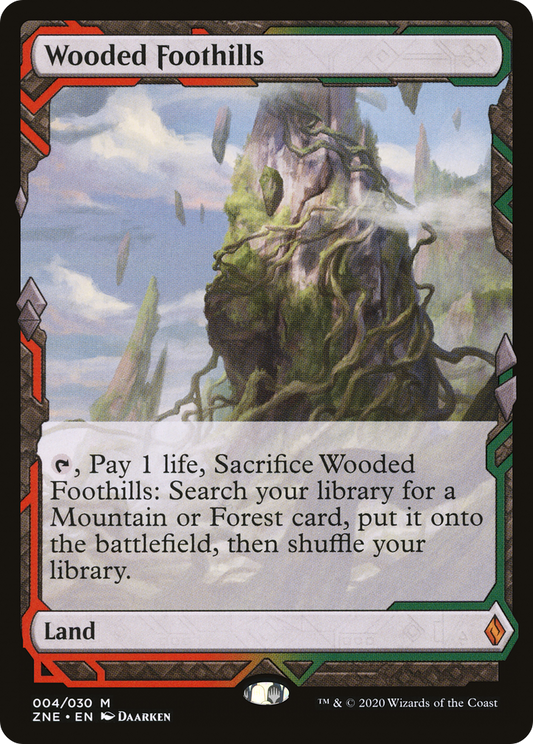 Wooded Foothills (004) - Zendikar Rising Expeditions