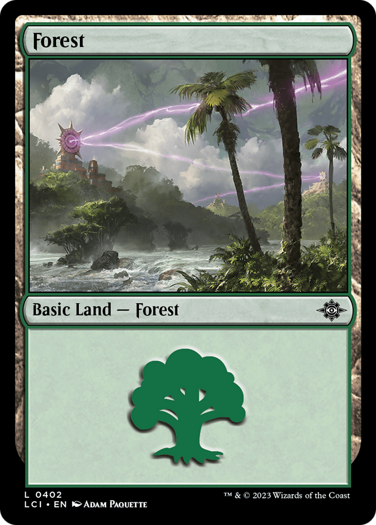 Forest (402) Foil - The Lost Caverns of Ixalan