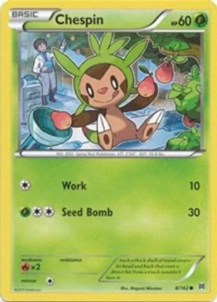 Chespin (8) (8) - XY  BREAKthrough