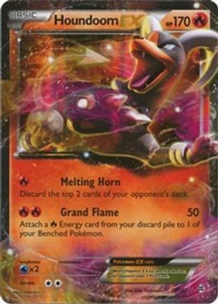Houndoom EX (21) Holofoil - XY  BREAKthrough