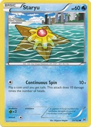 Staryu (29) - XY  BREAKthrough