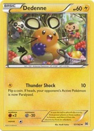 Dedenne (57/162) [XY: BREAKthrough] Reverse Holofoil